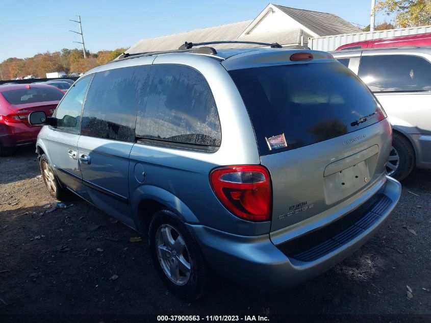 2005 Dodge Caravan Sxt VIN: 1D4GP45R35B100312 Lot: 37900563