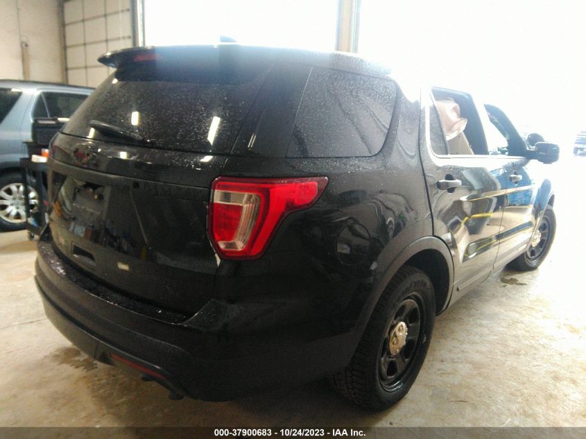 2016 Ford Utility Police Interceptor VIN: 1FM5K8AR3GGB07245 Lot: 37900683