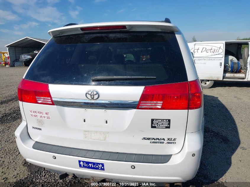 2004 Toyota Sienna Xle Ltd VIN: 5TDBA22C54S008946 Lot: 37900722