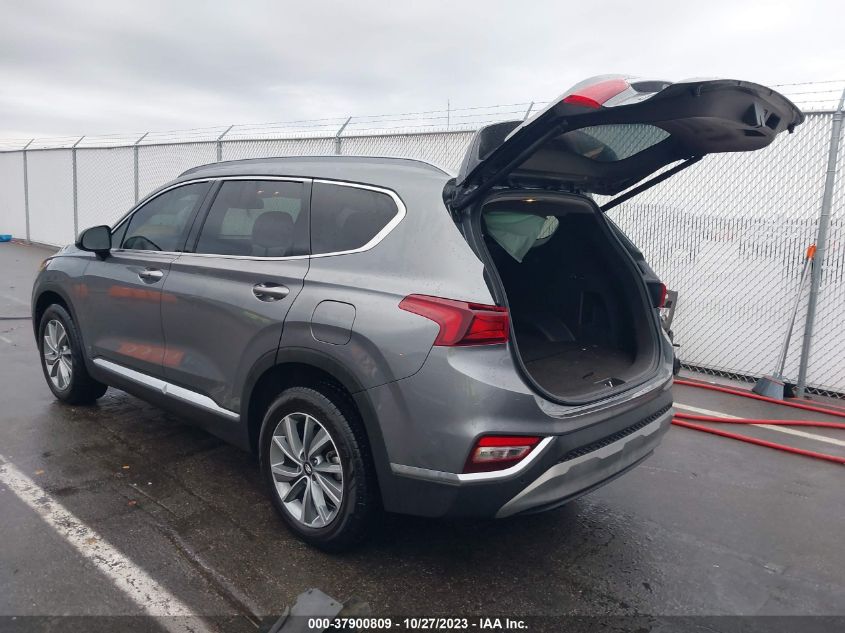 2019 Hyundai Santa Fe Sel Plus VIN: 5NMS3CAD3KH087334 Lot: 37900809