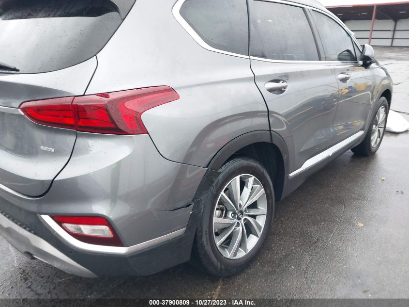 2019 Hyundai Santa Fe Sel Plus VIN: 5NMS3CAD3KH087334 Lot: 37900809