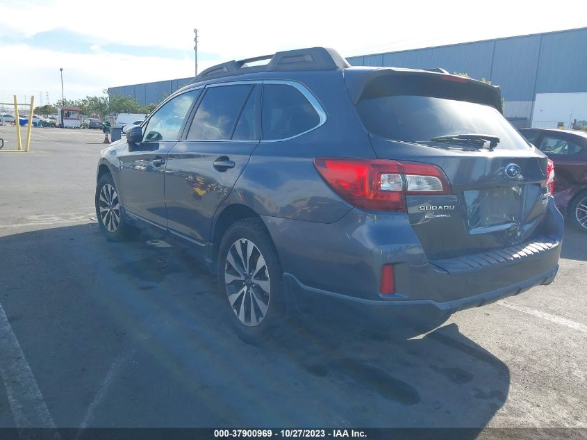 2015 Subaru Outback 2.5I Limited VIN: 4S4BSANC9F3300537 Lot: 37900969