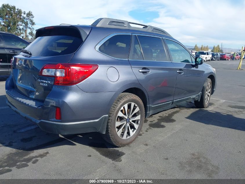 2015 Subaru Outback 2.5I Limited VIN: 4S4BSANC9F3300537 Lot: 37900969