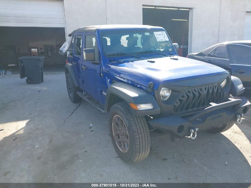 2019 Jeep Wrangler Unlimited Sport VIN: 1C4HJXDG9KW640465 Lot: 37901019