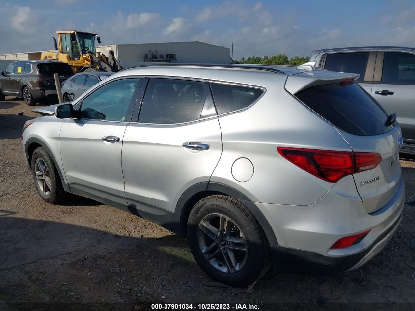 2018 Hyundai Santa Fe Sport 2.4L VIN: 5XYZU3LB1JG523114 Lot: 37901034