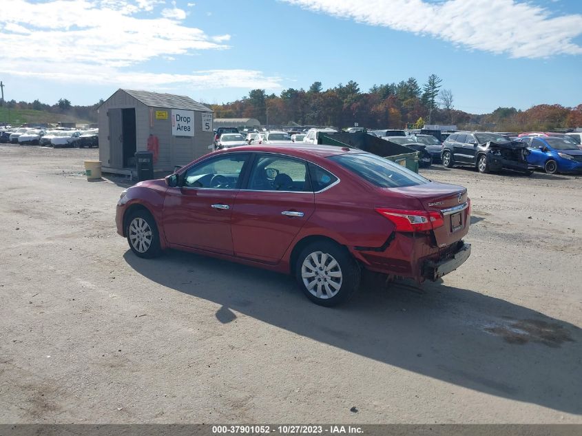 2016 Nissan Sentra Sv VIN: 3N1AB7AP3GY308107 Lot: 37901052