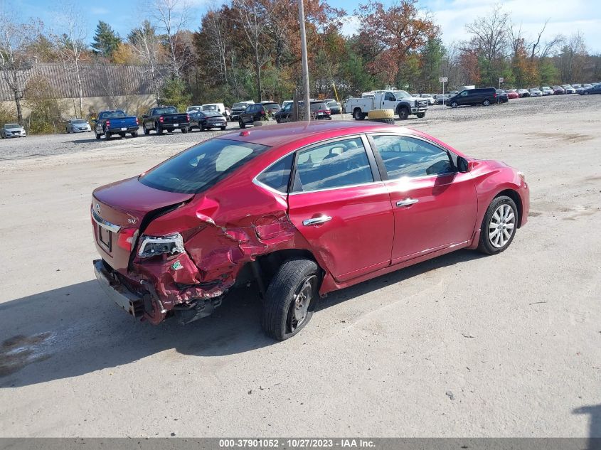 2016 Nissan Sentra Sv VIN: 3N1AB7AP3GY308107 Lot: 37901052