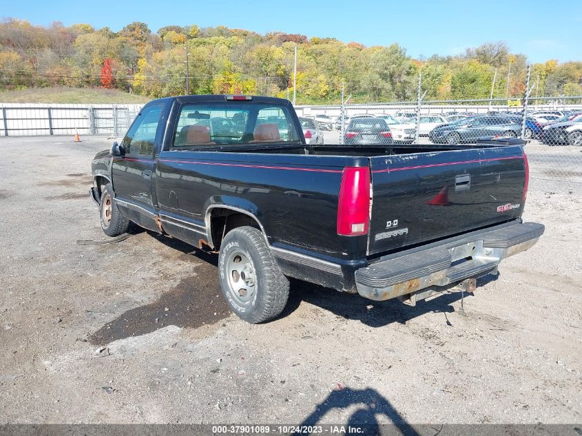 1996 GMC Sierra C1500 VIN: 1GTEC14M2TZ542071 Lot: 37901089