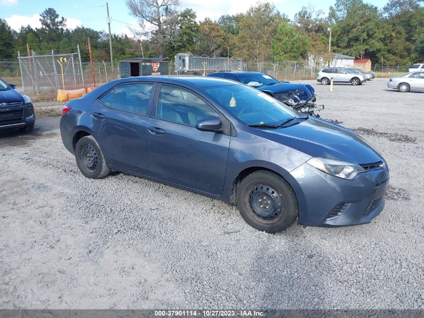 2016 Toyota Corolla Le VIN: 2T1BURHEXGC490934 Lot: 37901114