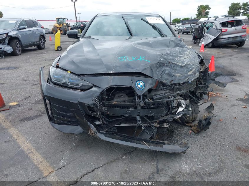 2022 BMW I4 Edrive40 VIN: WBY73AW03NFM94618 Lot: 37901278