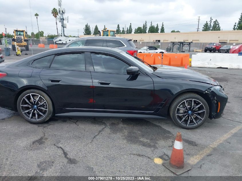 2022 BMW I4 Edrive40 VIN: WBY73AW03NFM94618 Lot: 37901278