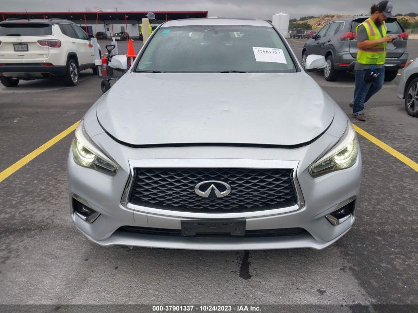 2018 Infiniti Q50 3.0T Luxe VIN: JN1EV7AP4JM355701 Lot: 37901337