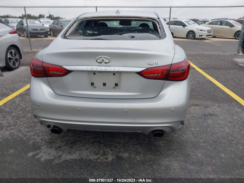 2018 Infiniti Q50 3.0T Luxe VIN: JN1EV7AP4JM355701 Lot: 37901337