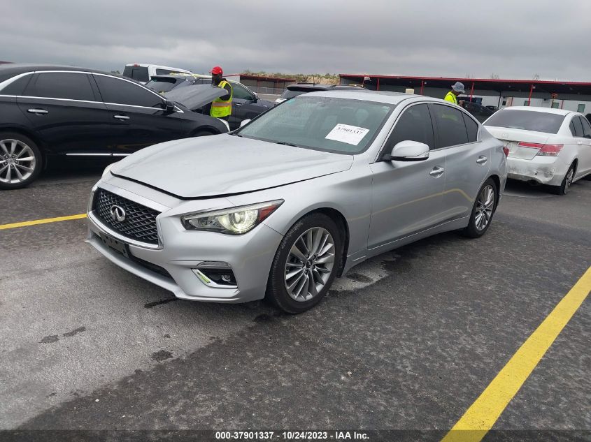 2018 Infiniti Q50 3.0T Luxe VIN: JN1EV7AP4JM355701 Lot: 37901337