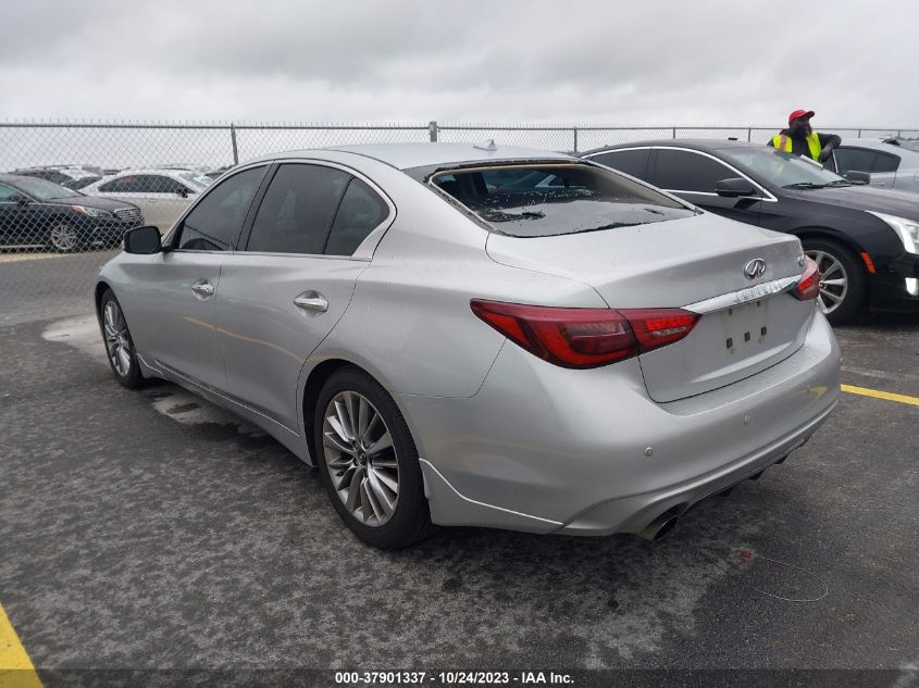 2018 Infiniti Q50 3.0T Luxe VIN: JN1EV7AP4JM355701 Lot: 37901337