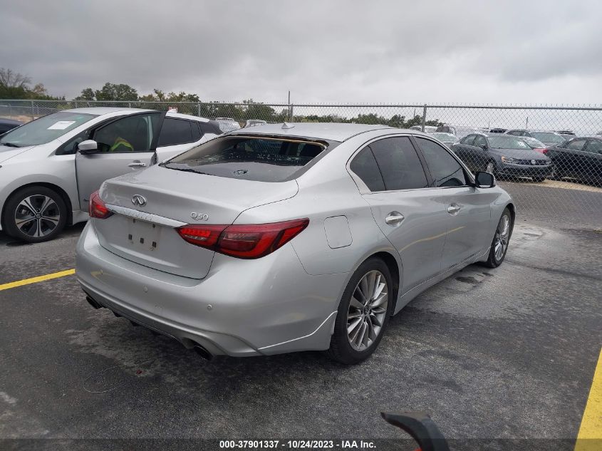 2018 Infiniti Q50 3.0T Luxe VIN: JN1EV7AP4JM355701 Lot: 37901337