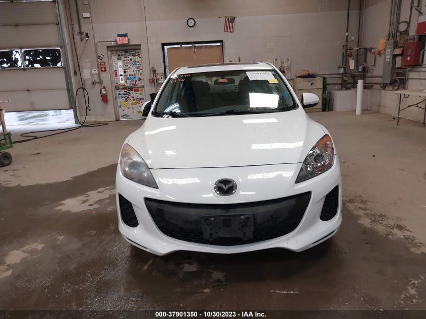 2012 Mazda Mazda3 I Touring VIN: JM1BL1V86C1663446 Lot: 37901350