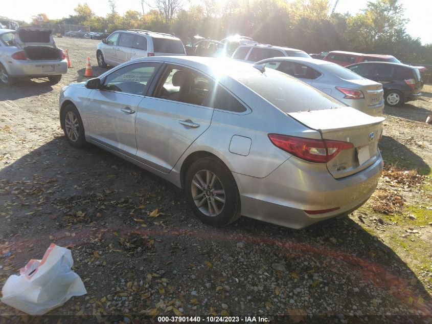 2015 Hyundai Sonata 2.4L Se VIN: 5NPE24AF7FH157143 Lot: 37901440