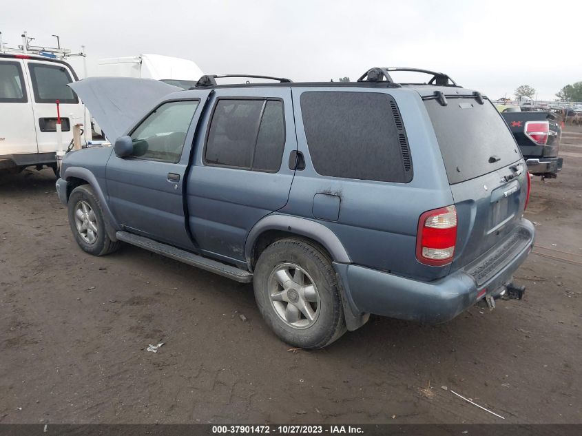 1999 Nissan Pathfinder Xe/Le/Se VIN: JN8AR07SXXW376573 Lot: 37901472