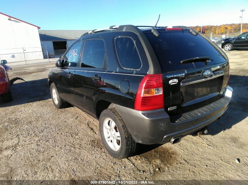 2008 Kia Sportage Lx VIN: KNDJE723287518961 Lot: 37901542