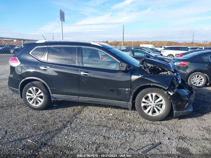 2015 Nissan Rogue Sv VIN: KNMAT2MT1FP550500 Lot: 37901570