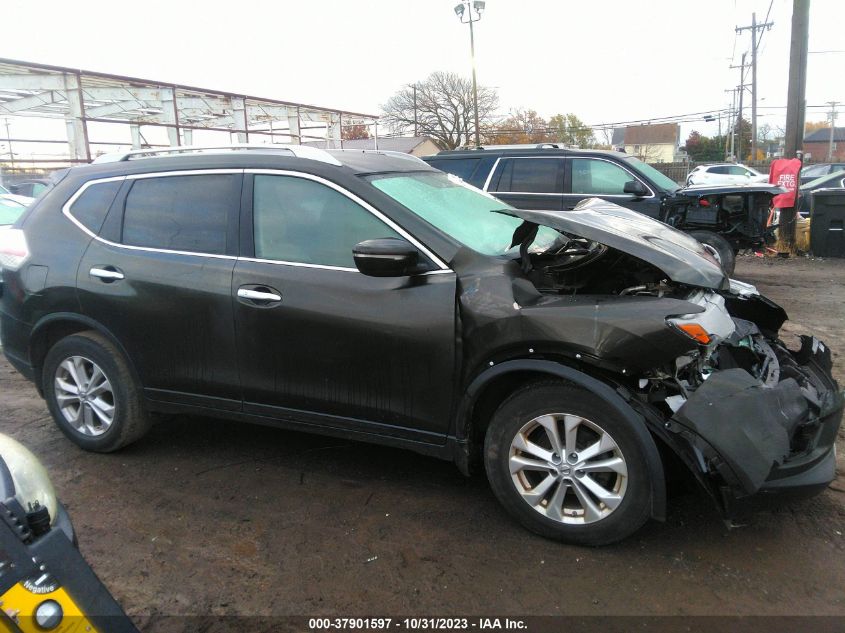 2014 Nissan Rogue Sv VIN: 5N1AT2MV4EC795052 Lot: 37901597