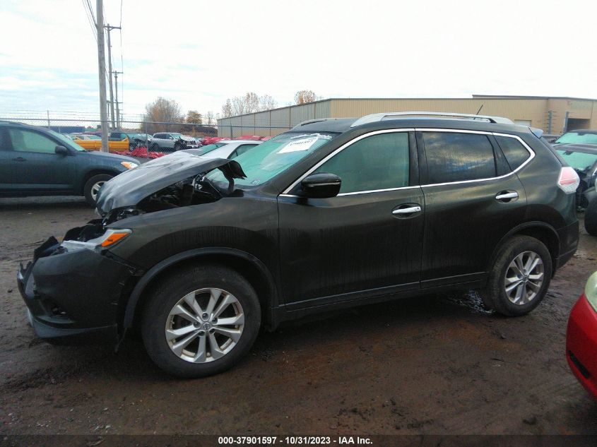 2014 Nissan Rogue Sv VIN: 5N1AT2MV4EC795052 Lot: 37901597