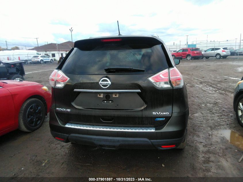 2014 Nissan Rogue Sv VIN: 5N1AT2MV4EC795052 Lot: 37901597