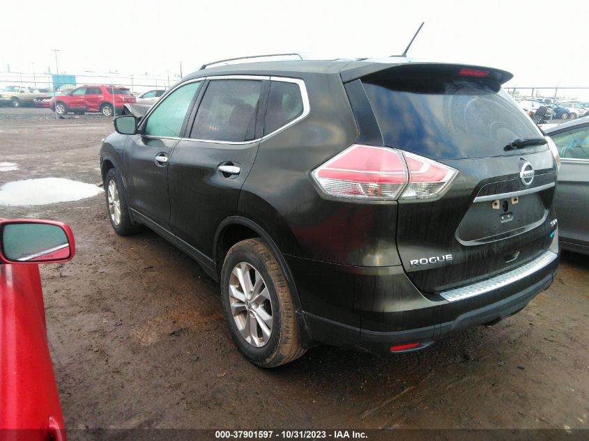 2014 Nissan Rogue Sv VIN: 5N1AT2MV4EC795052 Lot: 37901597