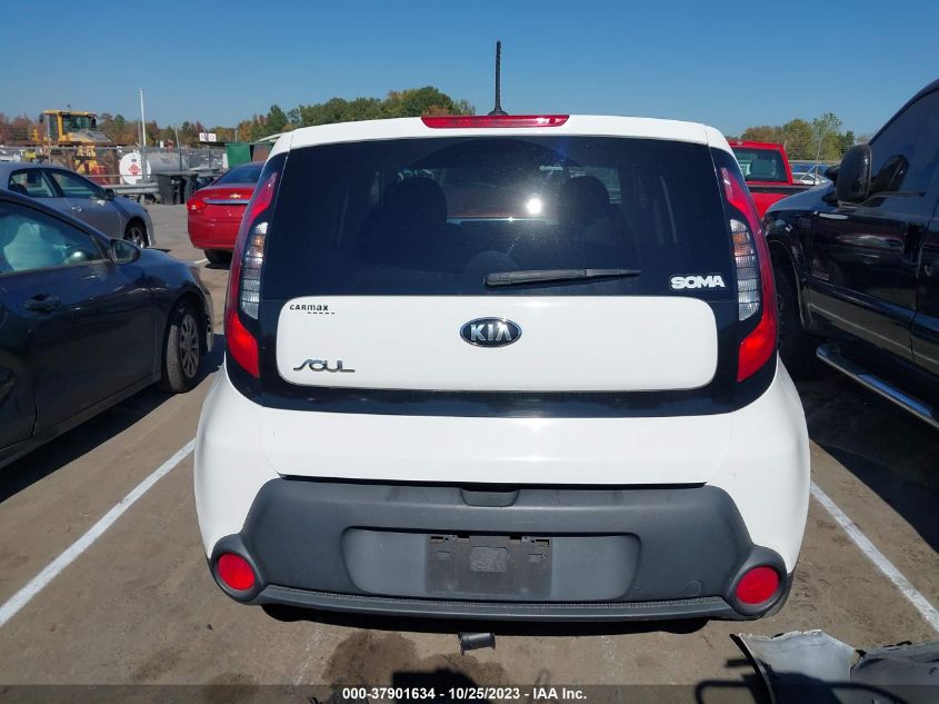 2015 Kia Soul + VIN: KNDJP3A57F7141112 Lot: 37901634