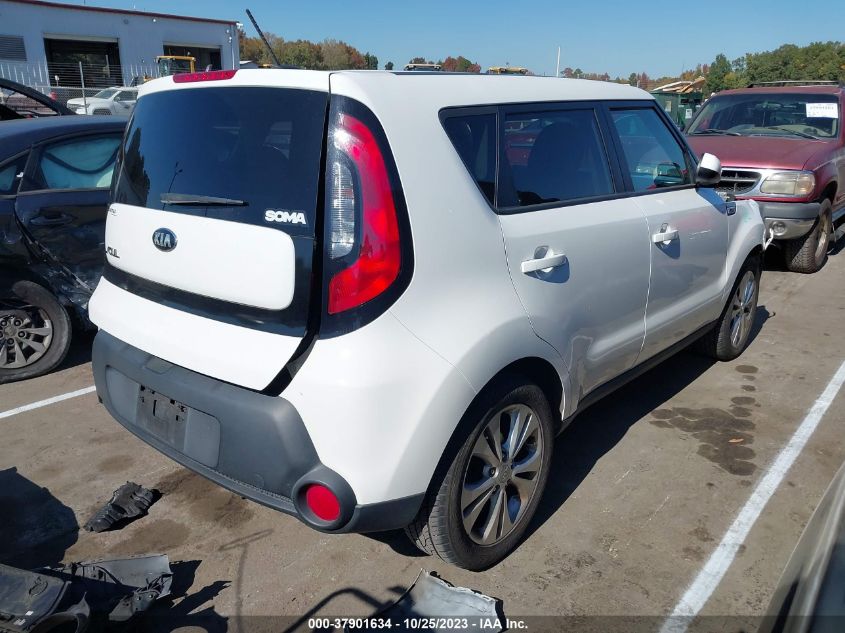 2015 Kia Soul + VIN: KNDJP3A57F7141112 Lot: 37901634