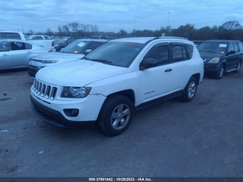 2014 Jeep Compass Sport VIN: 1C4NJCBA9ED695265 Lot: 37901642