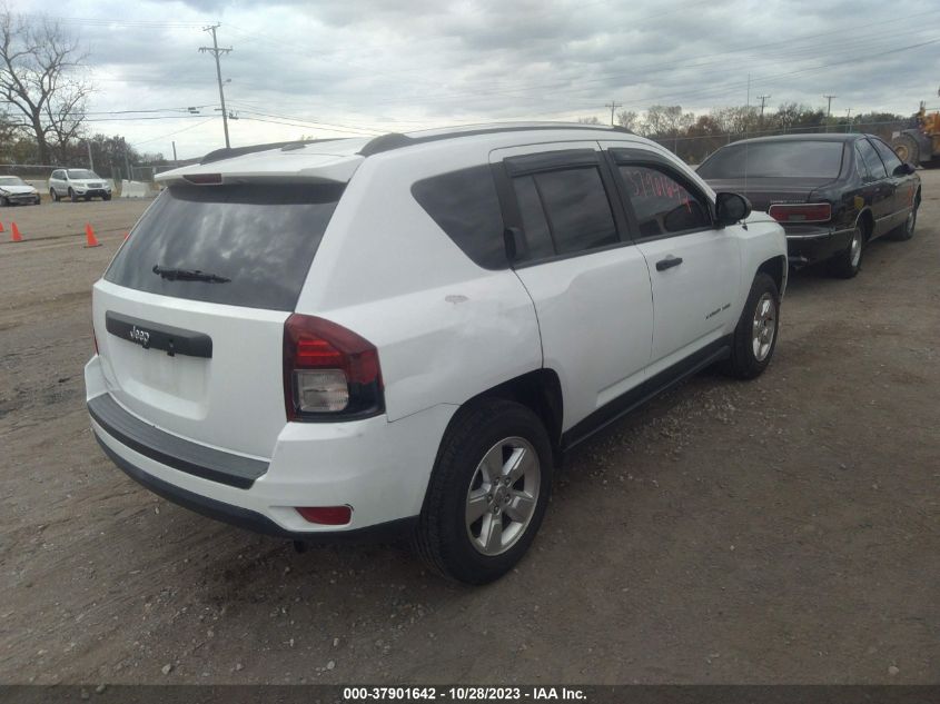 2014 Jeep Compass Sport VIN: 1C4NJCBA9ED695265 Lot: 37901642