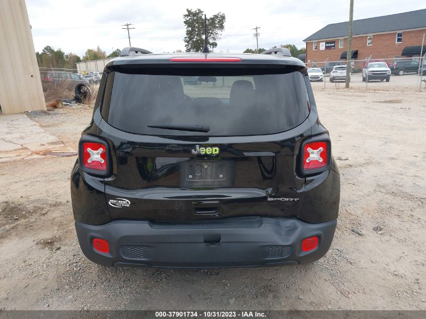 2020 Jeep Renegade Sport VIN: ZACNJAAB6LPL58174 Lot: 37901734