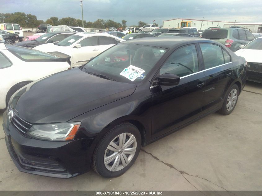 2017 Volkswagen Jetta 1.4T S VIN: 3VW2B7AJ9HM416072 Lot: 37901845