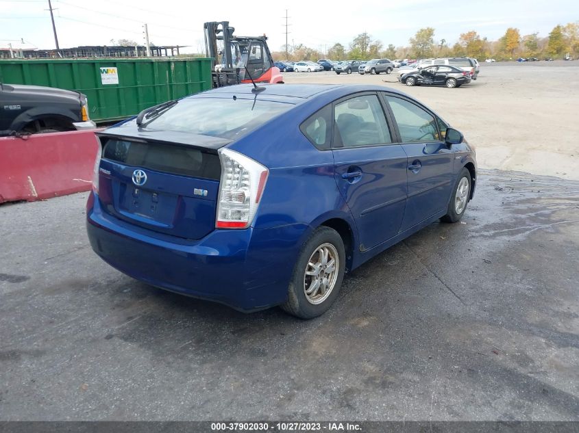 2010 Toyota Prius Ii/Iii/Iv/V/I VIN: JTDKN3DU1A0102885 Lot: 37902030