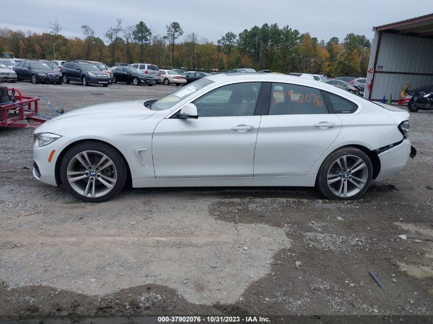 2017 BMW 4 Series 430I VIN: WBA4F7C39HG787917 Lot: 37902076