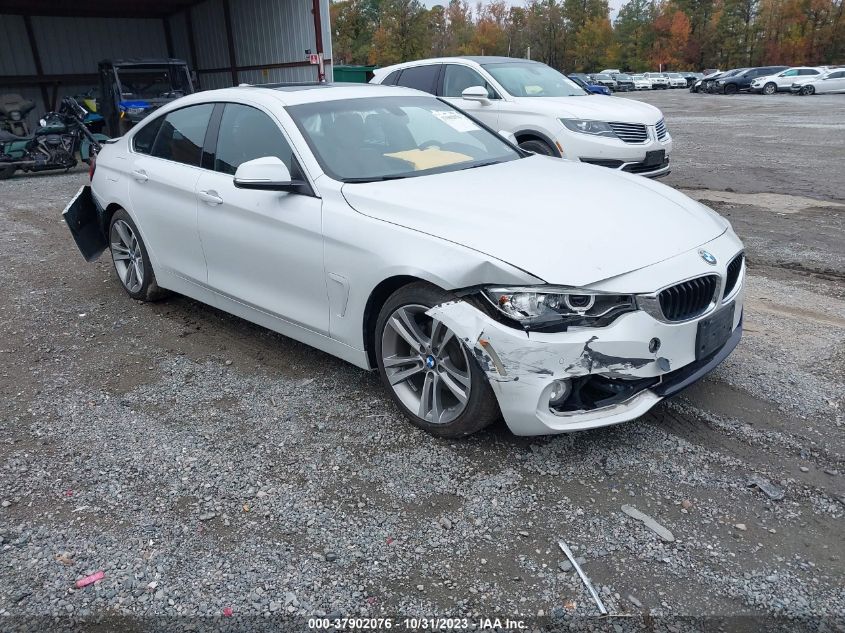 2017 BMW 4 Series 430I VIN: WBA4F7C39HG787917 Lot: 37902076