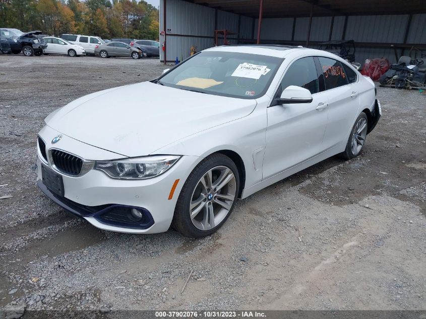 2017 BMW 4 Series 430I VIN: WBA4F7C39HG787917 Lot: 37902076