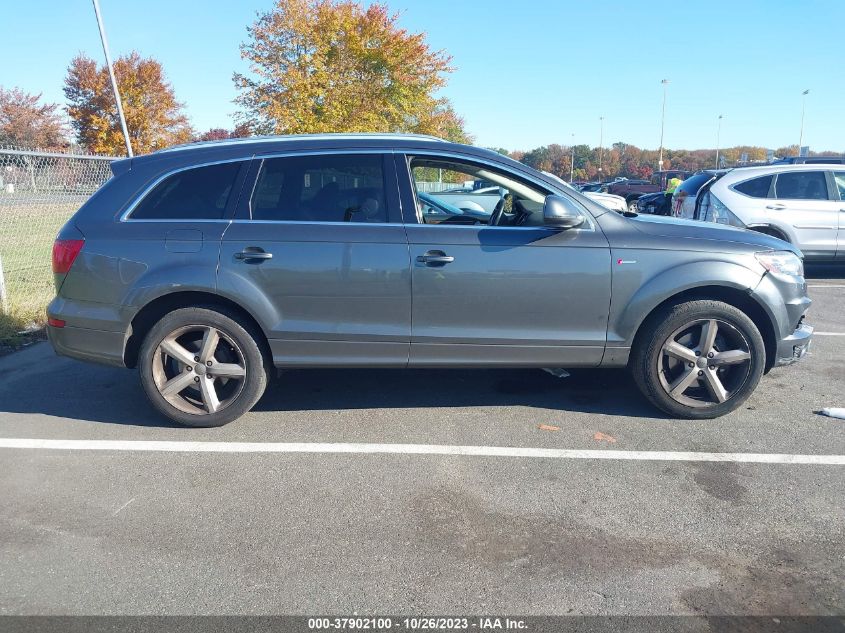 2013 Audi Q7 3.0T S Line Prestige VIN: WA1DGAFE0DD005634 Lot: 37902100