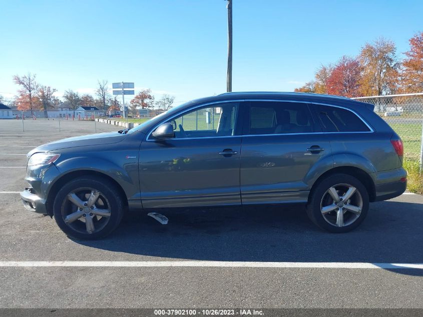 2013 Audi Q7 3.0T S Line Prestige VIN: WA1DGAFE0DD005634 Lot: 37902100