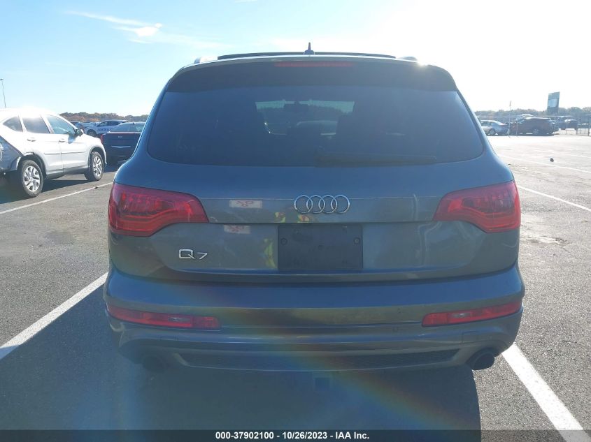 WA1DGAFE0DD005634 2013 Audi Q7 3.0T S Line Prestige