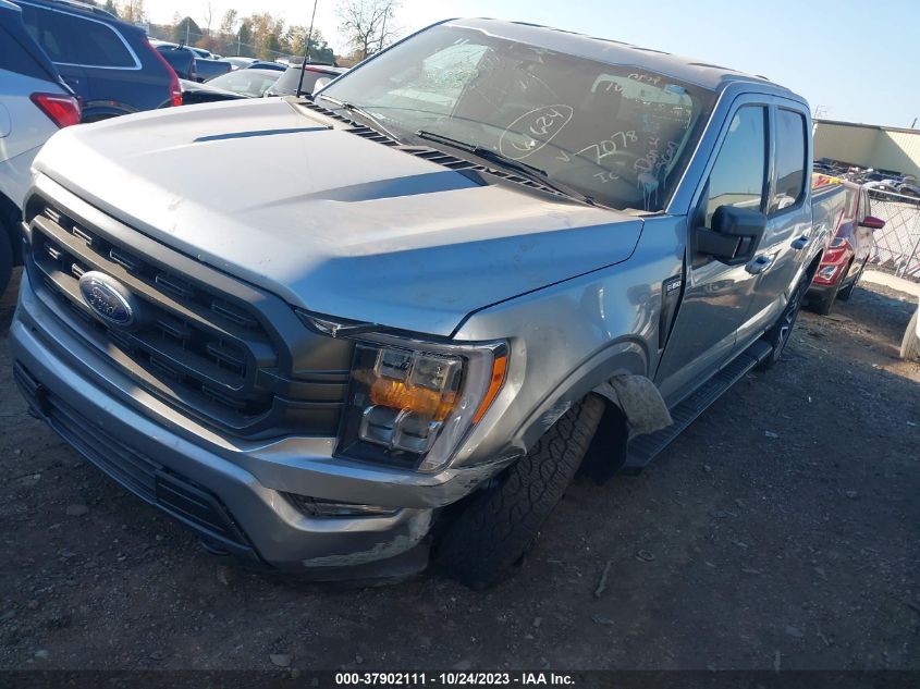 2023 Ford F-150 Xlt VIN: 1FTFW1E55PFB57078 Lot: 37902111