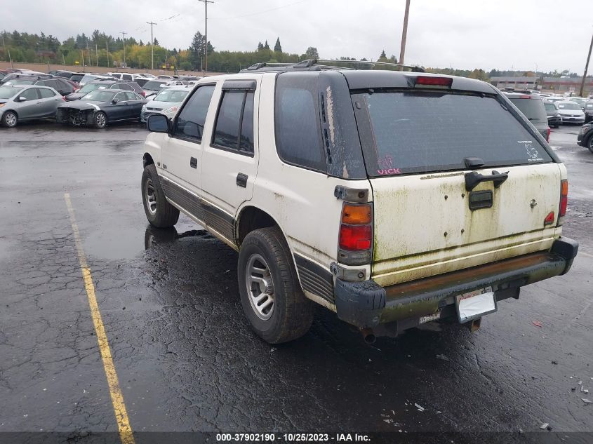 1994 Isuzu Rodeo S/Ls VIN: 4S2CY58V1R4326483 Lot: 37902190