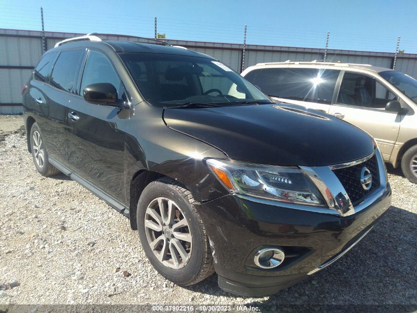 2016 Nissan Pathfinder Sv VIN: 5N1AR2MN0GC666596 Lot: 37902216