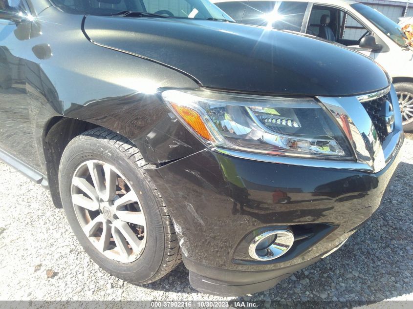 2016 Nissan Pathfinder Sv VIN: 5N1AR2MN0GC666596 Lot: 37902216