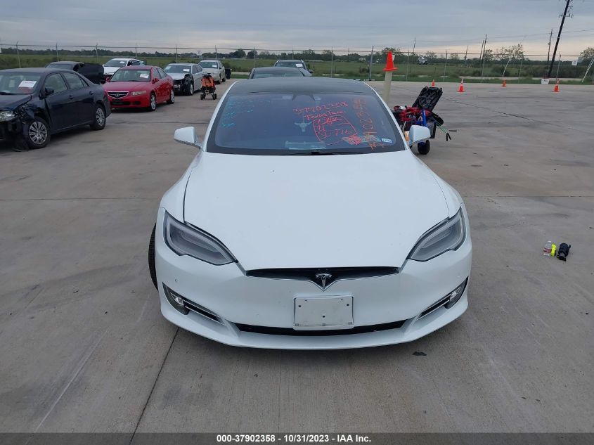 2020 Tesla Model S Long Range VIN: 5YJSA1E27LF360376 Lot: 37902358