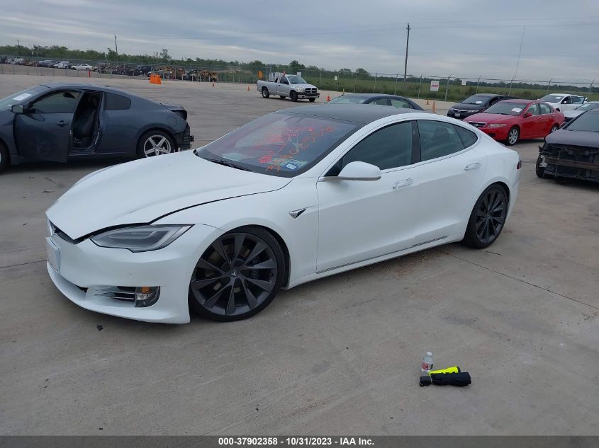 2020 Tesla Model S Long Range VIN: 5YJSA1E27LF360376 Lot: 37902358