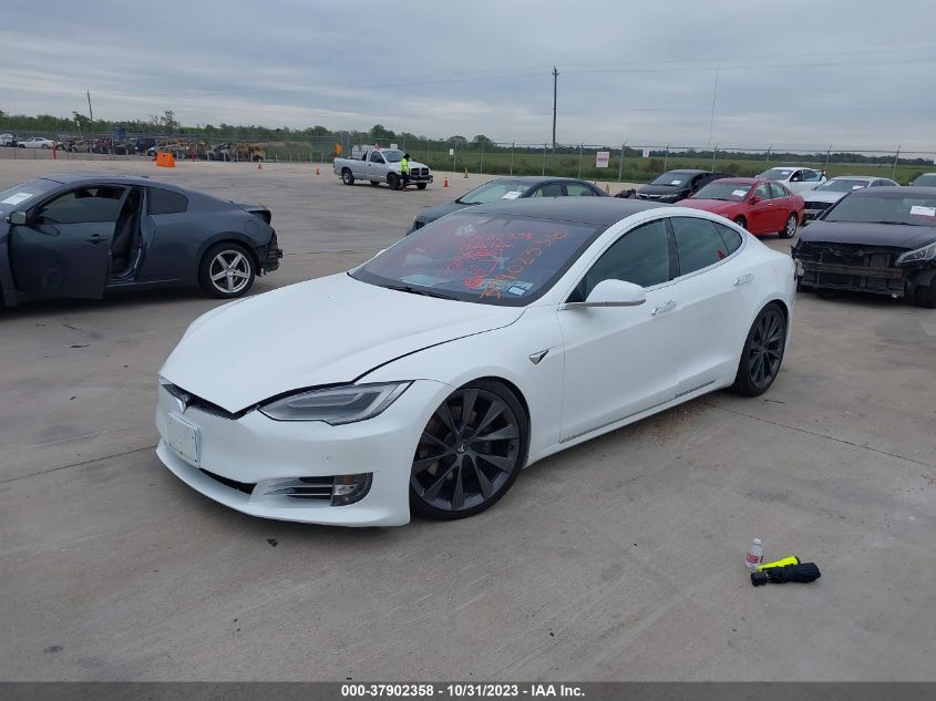 2020 Tesla Model S Long Range VIN: 5YJSA1E27LF360376 Lot: 37902358