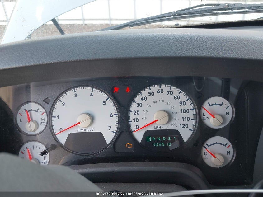 2008 Dodge Ram 1500 Slt VIN: 1D7HA18268S500780 Lot: 37902375